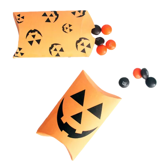 Kraft Halloween Pillow Box