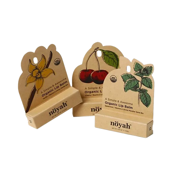Kraft Lip Balm Boxes