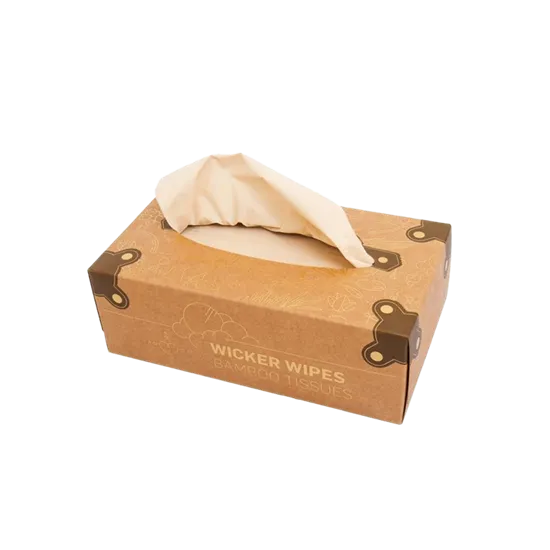 Kraft Tissue Box