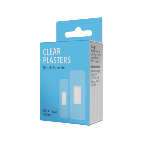 Medicine Packaging with Hang Tabs