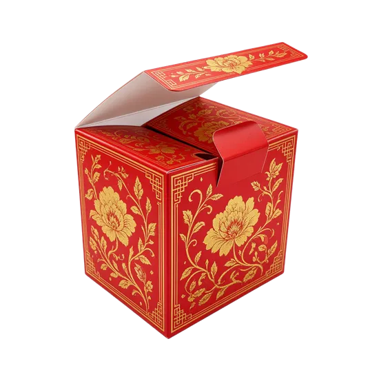 Mug Box with Gold Foil