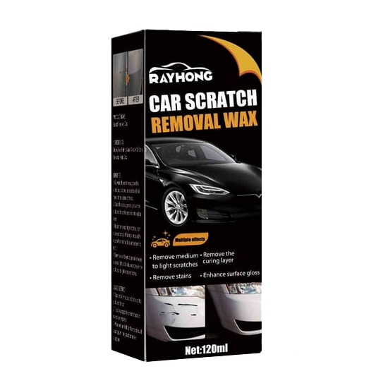 Scratch Remover Wax Packaging