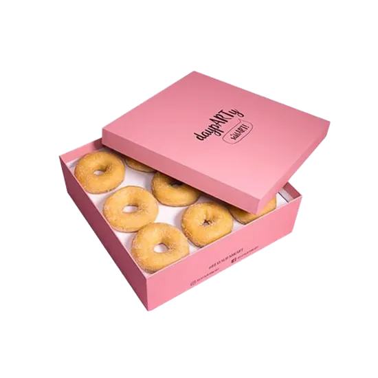Two Piece Donut Box